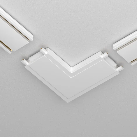 Конектор питания угловой Radity белый (магнитный) Maytoni Technical TRA084CL-11W