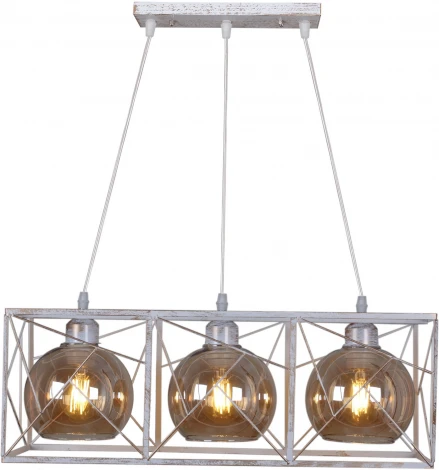 Подвесная люстра Reluce 03462-0.4-03 WH+GD (220V, на проводе)