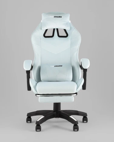 Кресло спортивное TopChairs MG-7019 велюр светло-голубой TopChairs УТ000042695