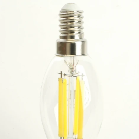Лампа светодиодная филамент C35T свеча на ветру 6W 175-265V E14 4000К Feron LB-1216 51263