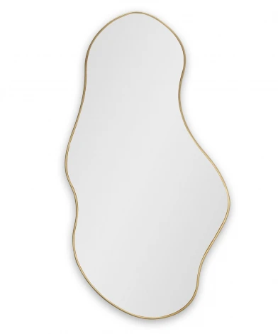 Lake Gold Зеркало в тонкой раме Smal Art-Zerkalo SM124GL 13809
