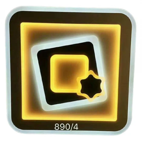 Потолочный светильник прямоугольный Мелодия Света SS1L 000023491