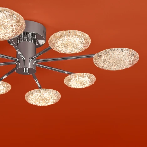 Потолочная люстра на штанге Freya Plane FR5531CL-L42CH (LED, 220V)