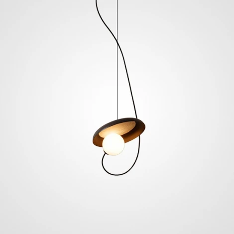 Подвесной светильник Margott D35 Orange By ImperiumLoft Margott01 (220V, на тросе, шар)