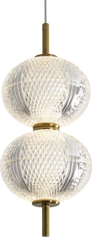 Подвесной светильник Freya Awella FR6135PL-L9BT (LED, 220V, на проводе, шарики, бусы)