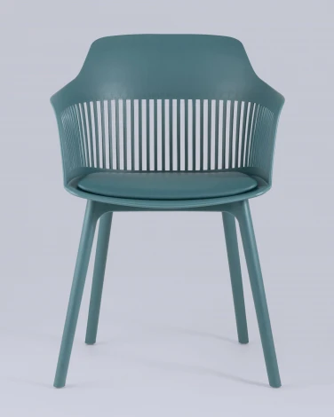 Стул Stool Group Crocus с подушкой темно-бирюзовый УТ000016943