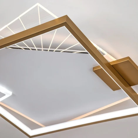 Потолочный светильник светодиодный с пультом с регулировкой цветовой температуры LED4U LED4U L1039-500 GD