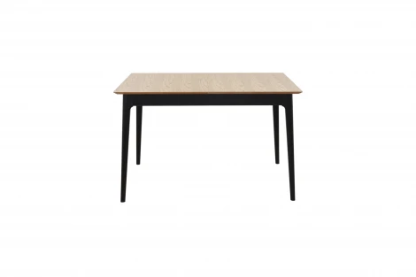 Стол разжвижной 140(180)*80*74 Дуб светлый/Черн. Аврора 102223