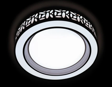 Потолочный светильник Ambrella Orbital Design F210 WH 96W D520