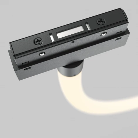 Трековый подвесной светильник с гибким неоном гибкий 48V Tau Exility 3000K 20Вт 360° LED (магнитный) Maytoni Technical TR101-2-20W3K-B