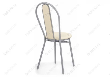 Стул Woodville на металлокаркасе Lamniel ваниль в крапинку / светлый мусс 459662