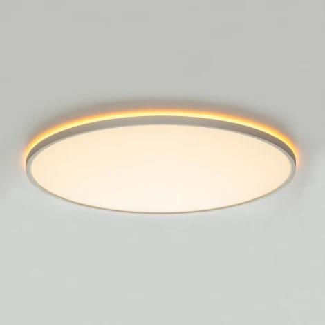 Потолочнвый светильник RGB круглый светодиодный Citilux Norma CL749600 (220V, пульт управления, круглые, IP40)