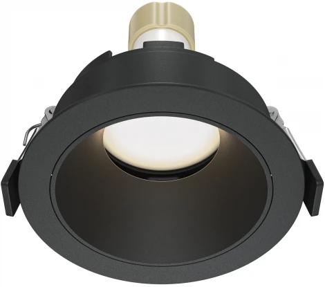 Встраиваемый светильник Share GU10 1x10Вт Maytoni Technical DL051-U-1B (220V, круглые)