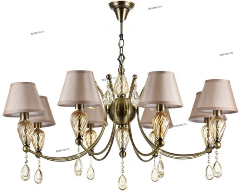 Подвесная люстра Maytoni Murano RC855-PL-08-R