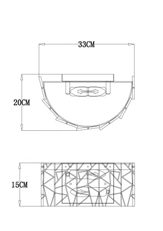Настенный светильник Arte Lamp Galatea A1222AP-2CC