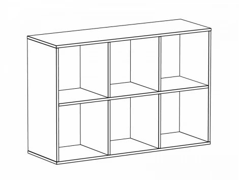 Полка Play 6 ОГОГО 332051 (ясень коимбра)