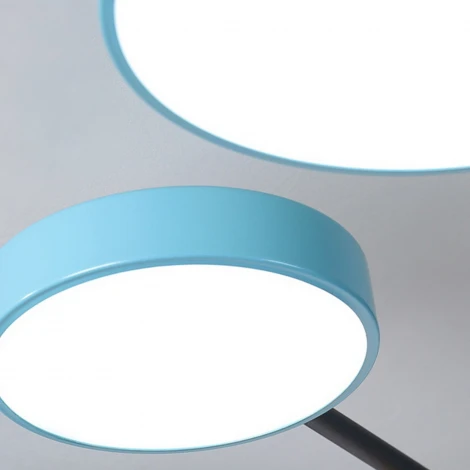 Потолочная люстра с пультом на штанге LED Lu Carte LC-11-1718