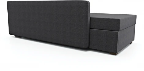 Диван-кровать Arsko Велес Угол правый рогожка графитовая