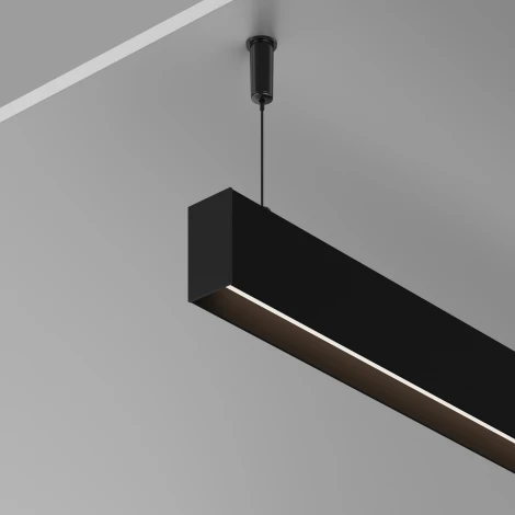 Алюминиевый профиль накладной-подвесной 25x42 черный, 2 м, ALM-2542-B-2M Maytoni 633010