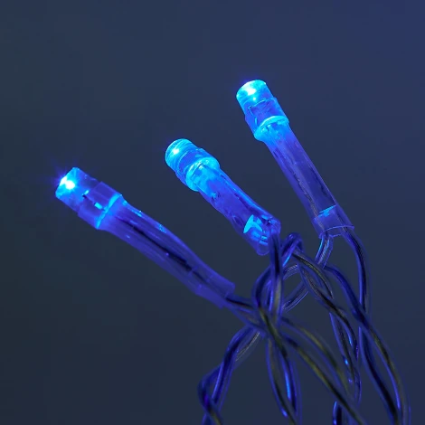 Занавес светодиодный, 3х2м. 160 светодиодов, синий свет Uniel ULD-C3020-160/DTA BLUE IP20