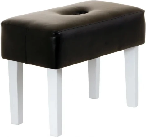 Табурет мягкий Handy ОГОГО (арт.686673), (Ткань,Экокожа/Черный)