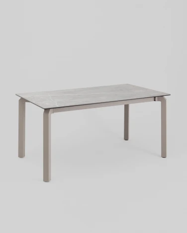 Стол обеденный Varden раскладной 160-220х90 см керамика серый Stool Group арт.УТ000039916