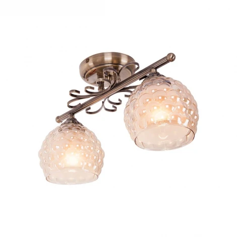 Потолочная люстра IDLamp Bella 285/2PF-Oldbronze