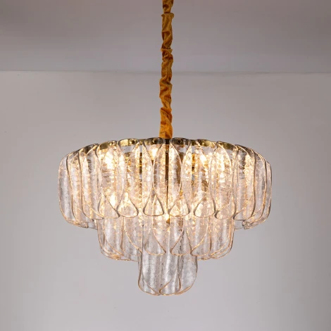 Подвесная люстра Arte Lamp Evelyn A4073LM-12PB (220V, на цепи)