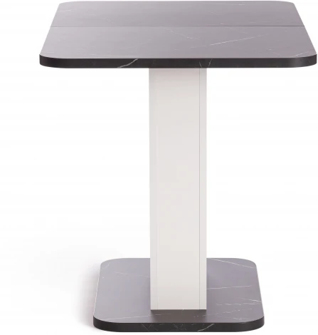 Стол обеденный GENT Tetchair (Мрамор Блэк Роял,Белый).