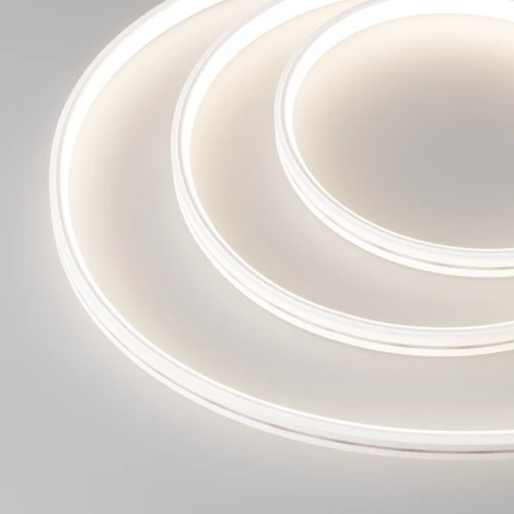 Светодиодная лента герметичная МУНLIGHT-TOP-X320-11x7mm 24V Day4000 (10 W/m, IP65, CSP, 5m, wire x2) (Arlight, Силикон) 037561