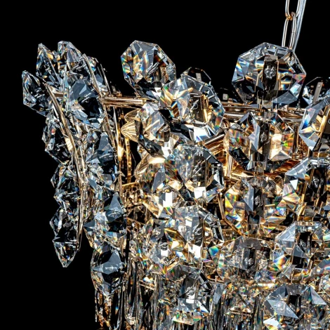 Подвесная люстра хрустальная Modelux MODELUX ML.7550.16 GD