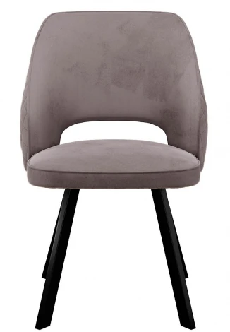 Стул DikLine 274 поворотный Z48 капучино, ножки черные