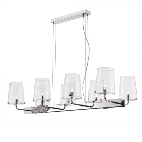 Подвесная люстра Maytoni Landmark MOD040PL-08CH (220V, на тросе)