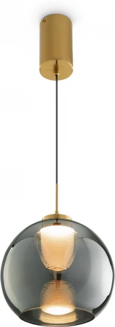 Подвесной светильник Freya Fume FR5399PL-L4BS2 (LED, 220V, на проводе, шар)