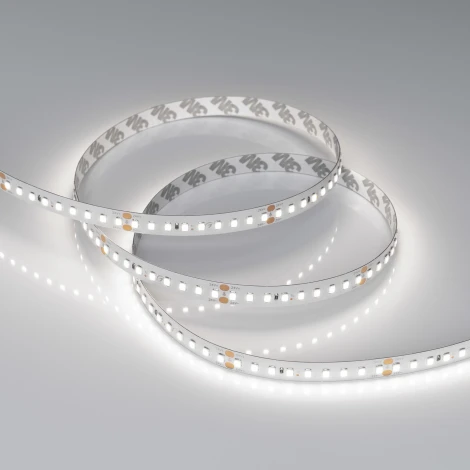 Светодиодная лента RT-A144-10mm 24V White6000 (7.7 W/m, IP20, 2835, 5m) (Arlight, высок.эфф.200 лм/Вт) 038783