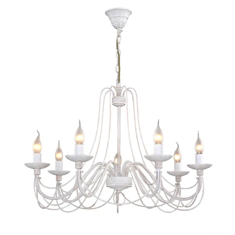 Подвесная люстра F-Promo Chateau 2164-7P (220V, на цепи, подсвечник, свеча)