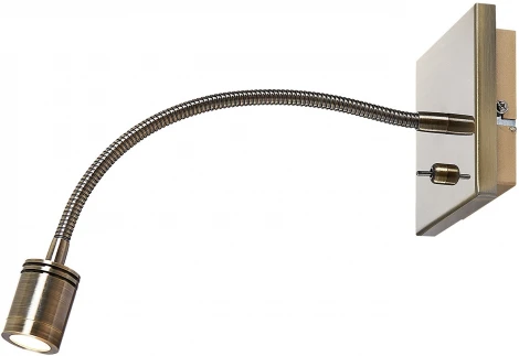 Спот LSP-8579 (LED, 220V, выключатель, для чтения, IP21)