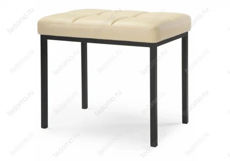 Банкетка Woodville Дион кожзам d1 / черный матовый 441437