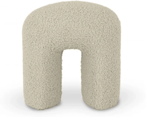 Пуф ОГОГО Shaggy (Искусственный мех/Бежевый)