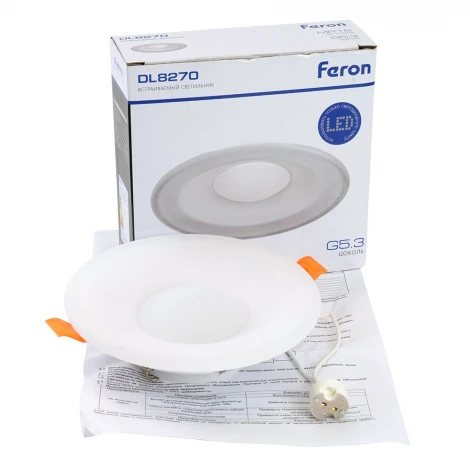 Светильник потолочный встраиваемый Feron DL8270 51152