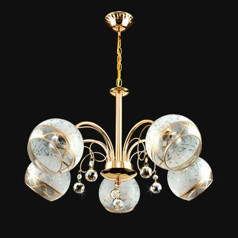 Подвесная люстра Максисвет 8905 2-8905-5-FG E27