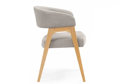 Обеденный стул Woodville Невада 1 ткань 231 / светлое дерево