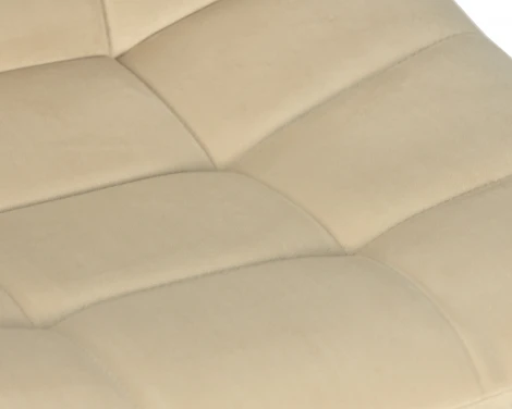 Набор 2 шт Стул барный DOBRIN TAILOR WHITE (бежевый велюр (MJ9-10))