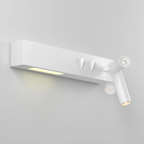 Настенный светильник со спотом Maytoni Comodo C031WL-L8W3K1 (LED, 220V, выключатель)