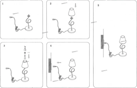 Интерьерная настольная лампа Lightstar Vortico 814914
