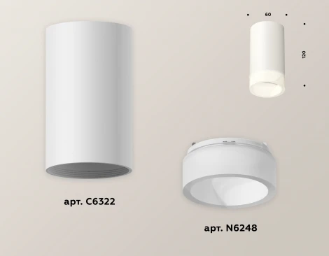 Накладной точечный светильник Ambrella Techno Spot XS6322041 (круглые)