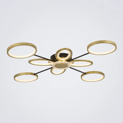 Потолочная люстра светодиодная с пультом с регулировкой цветовой температуры LED4U LED4U L3105-8