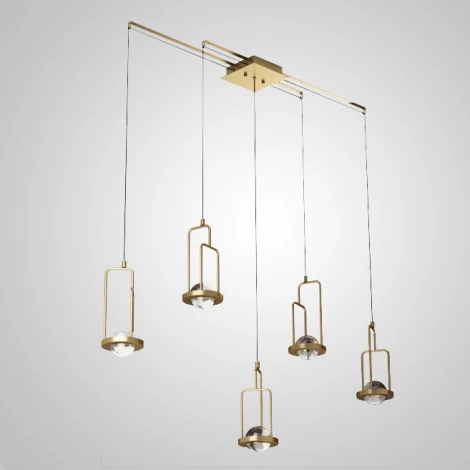 Подвесной светильник Dighton Ch L5 Imperiumloft Dighton-Ch01 (192783-23) (LED, 220V, на проводе, шарики)