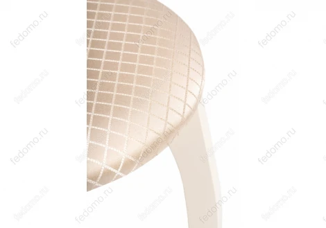 Деревянный стул Woodville Валери молочный / ромб 450679