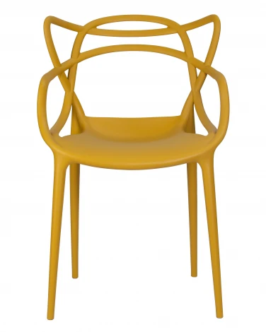 Набор 4 шт Стул обеденный DOBRIN MASTERS (горчичный (Y-03)) LMZL-PP601-N_P-Y-03